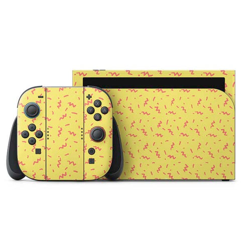 Yellow Spring Nintendo Switch 2 (2025) with Joy-Con Skin